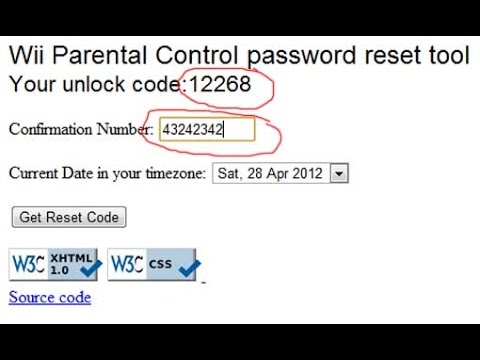 3ds parental controls reset